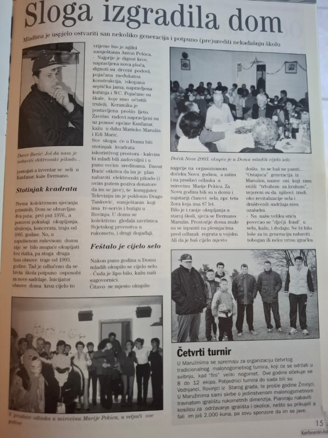 Maružini · selo
