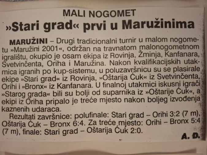 Maružini · povijest