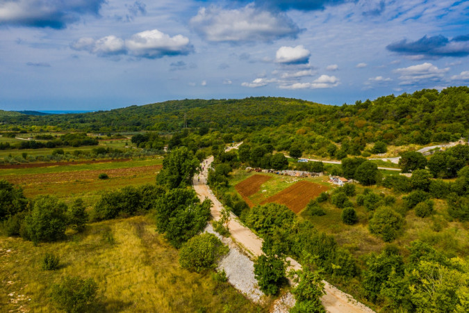 Štrika Ferata — nasip s pogledom