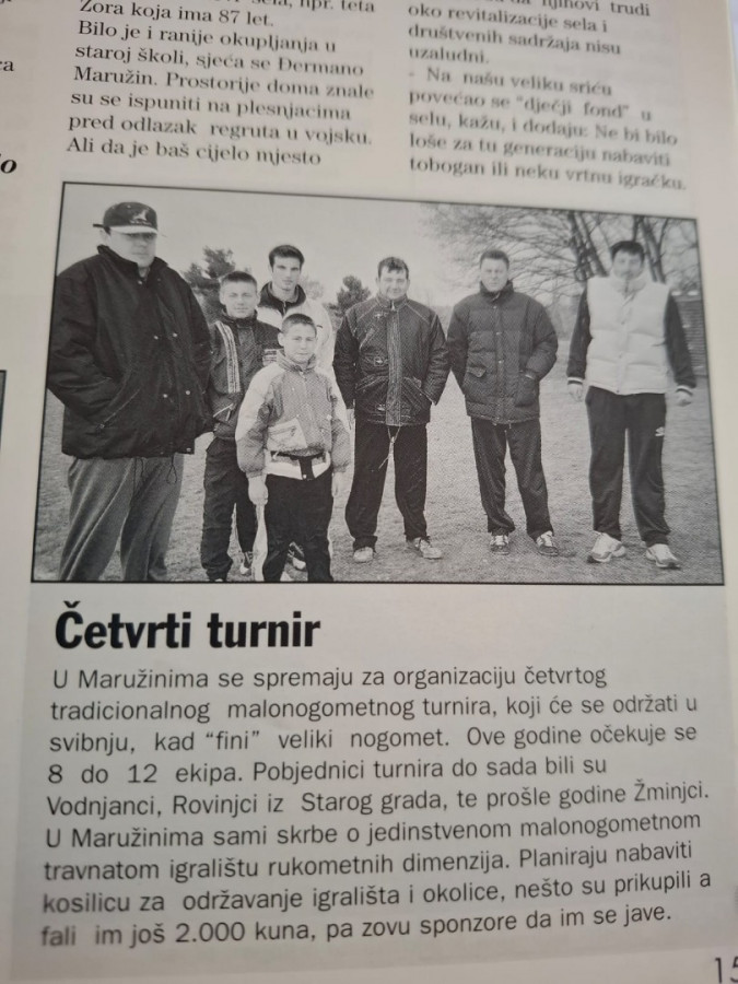 Maružini · povijest