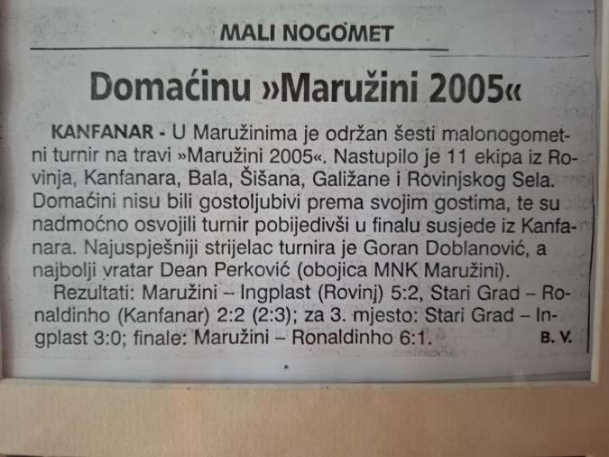 Maružini · povijest